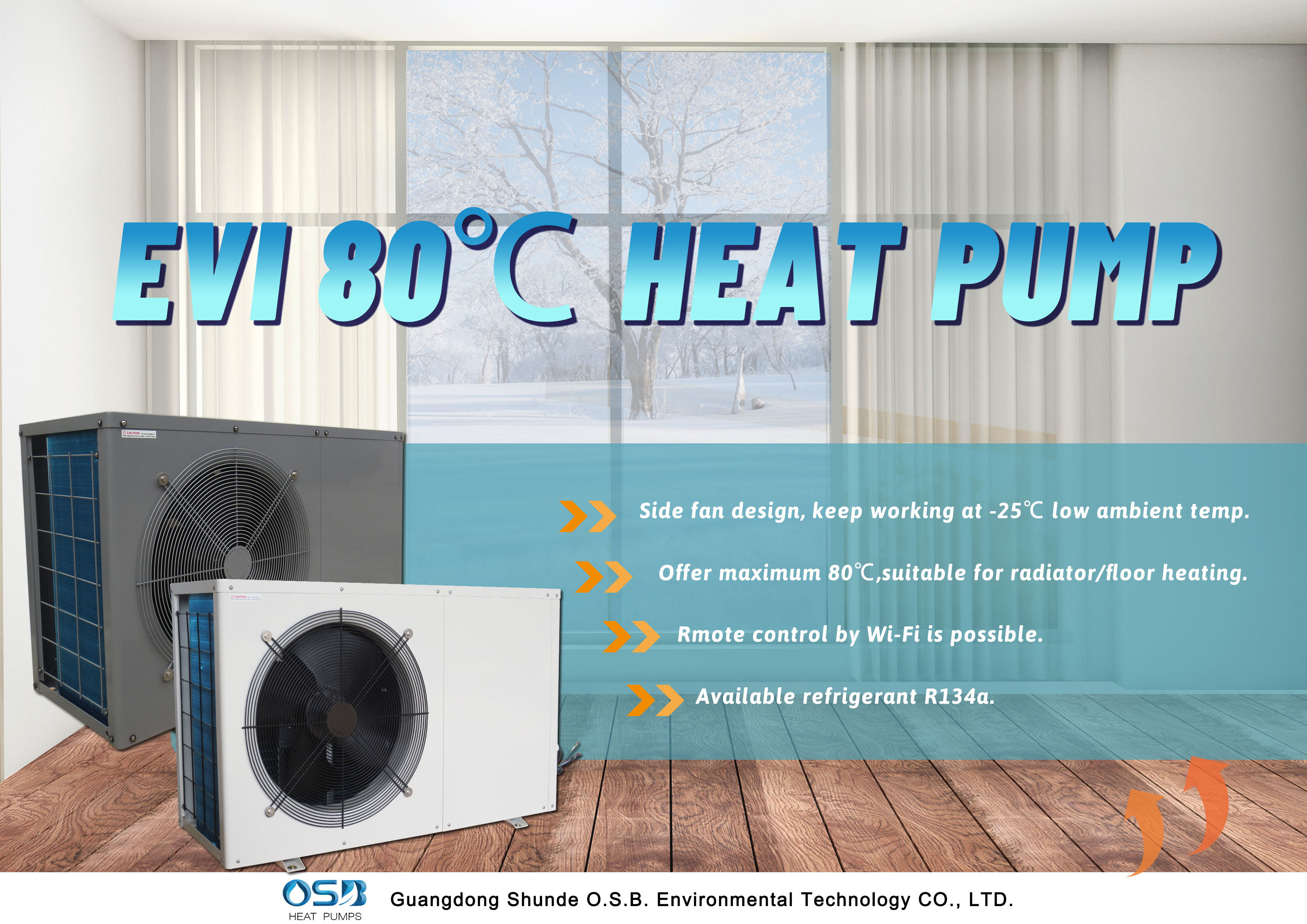 O.S.B. Heat Pump | China Professional Heat Pump Manufacturer